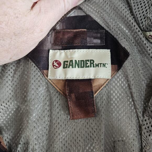 Gander Mountain Jacket XL Mens Large Camo Full Zip Hooded Next FLX Lined Hunting - Picture 6 of 16